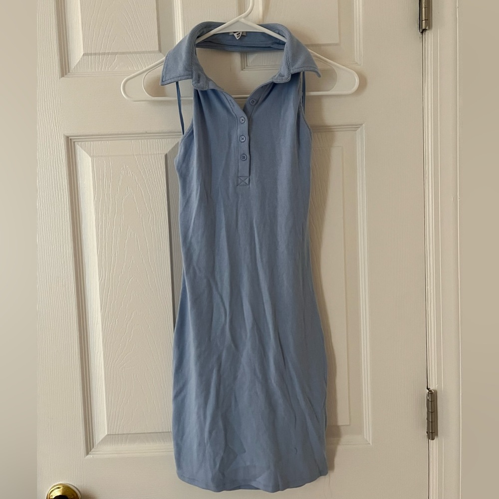 Garage Mini Light Blue Dress